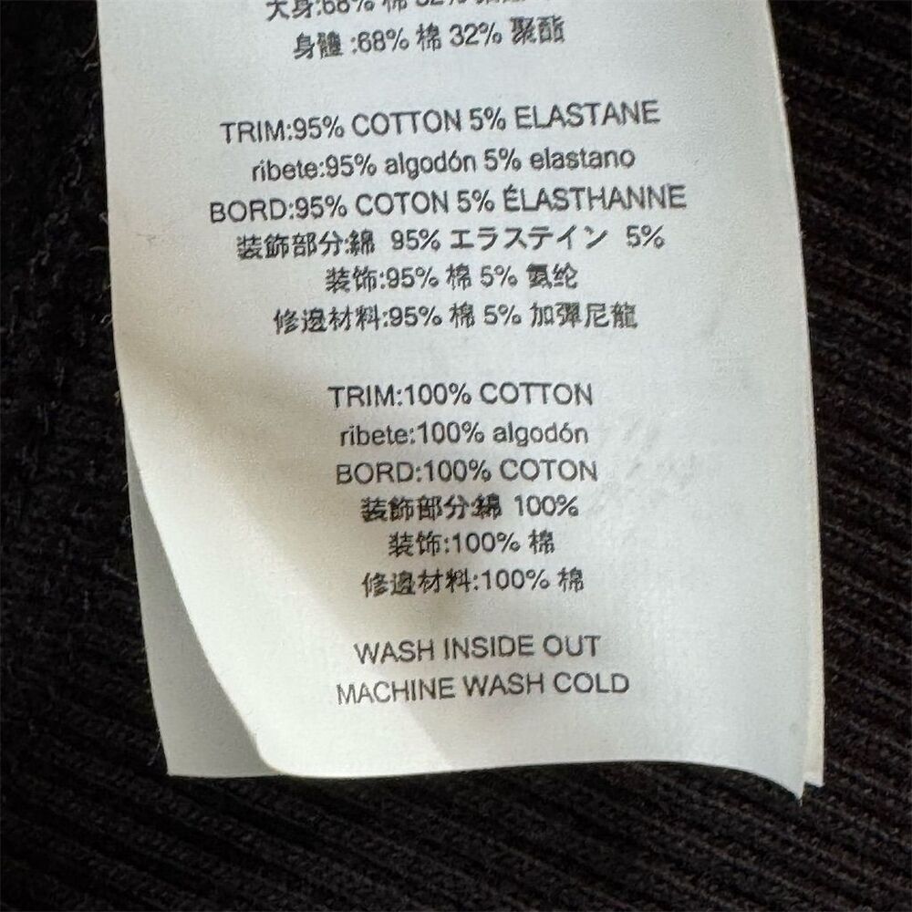 Michael Kors Black Zip Front Jacket Men's Size Large - Picture 6 of 6